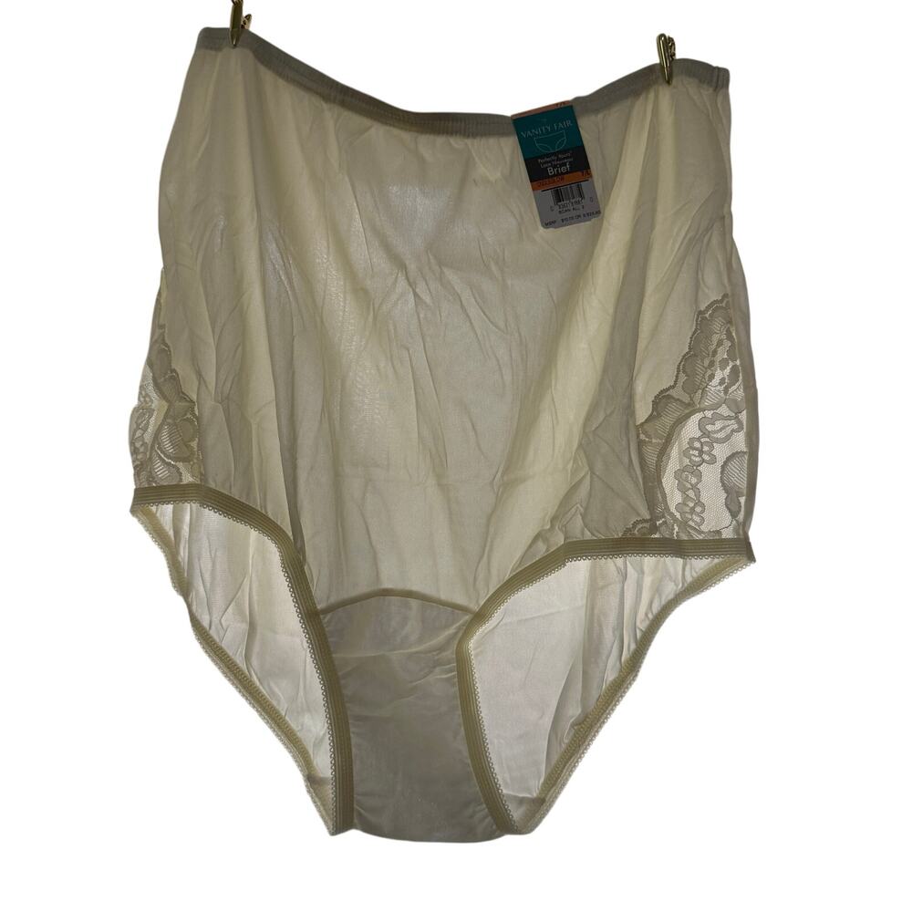 Vanity Fair Perfectly Yours Lace Candleglow Brief 13001 Womens 7 Large